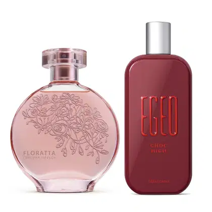 Imagem do produto Combo Desodorante Colônia: Floratta Cerejeira Em Flor 75ml + Egeo Choc High  90ml