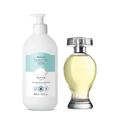 Imagem do produto Combo Acqua Fresca Desodorante Colônia 100ml+ Loção Corporal Nuvem 400ml