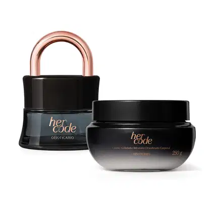 Imagem do produto Combo Her Code: Eau De Parfum 50ml + Creme Aveludado 250g