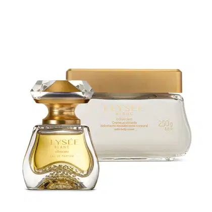 Imagem do produto Combo Elysée Blanc: Eau De Parfum 50ml + Creme Acetinado 250g
