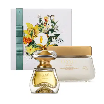 Imagem do produto Combo Presente Dia Das Mães Elysée Blanc: Eau De Parfum 50ml + Creme Acetinado 250g