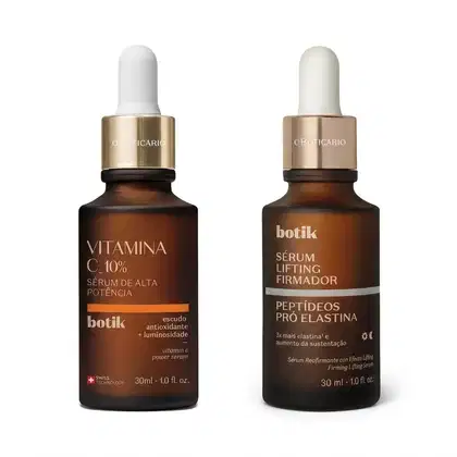 Imagem do produto Combo Botik: Sérum de Alta potência Vitamina C 10% 30ml + Sérum Lifting Firmador Peptídeos 30ml