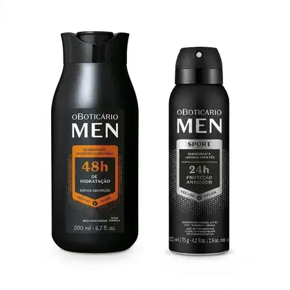 Imagem do produto Combo Men: Loção Corporal 200ml + Desodorante para Pés 125ml
