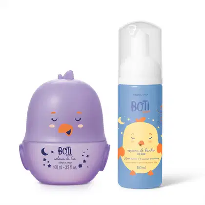 Imagem do produto Combo Boti Baby Lua: Colônia 100ml + Espuma De Banho 150ml