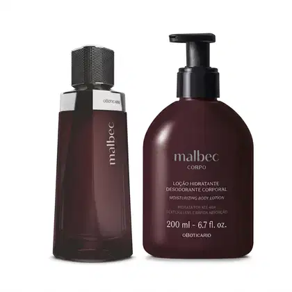 Imagem do produto Combo Malbec: Desodorante Colônia 100ml + Loção Hidratante Desodorante Corporal 200ml