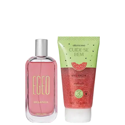 Imagem do produto Combo Egeo Melancia: Desodorante Colônia 90ml + Gel Esfoliante 150g