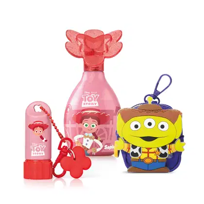 Imagem do produto Combo Toy Story: Desodorante Colônia Vaqueira Valente 100ml + Balm Labial 3g + Mini Bag