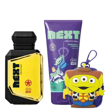 Imagem do produto Combo Toy Story: Desodorante Colônia Xerife 75ml + Sabonete Líquido Slime 150ml + Mini Bag Alien