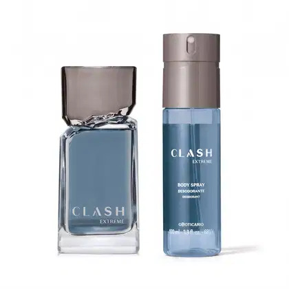 Imagem do produto Combo Clash Extreme: Desodorante Colônia 100ml + Body Spray 100ml