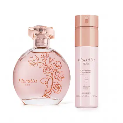Imagem do produto Combo Floratta Rose: Body Spray Desodorante 100ml + Desodorante Colônia 75ml