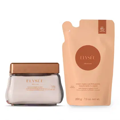 Imagem do produto Combo Elysée: Refil Creme Hidratante 200g + Creme Hidratante Corporal 250g