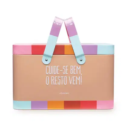 Imagem do produto o Boticário Cuide-se Bem Metal - Cestinho com Alça