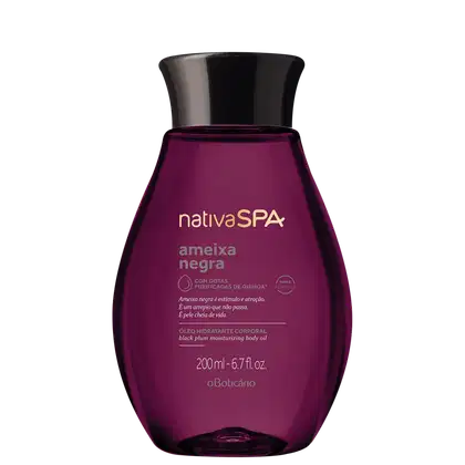 Imagem do produto o Boticário Nativa SPA Ameixa Negra - Óleo Hidratante Desodorante Corporal 200ml