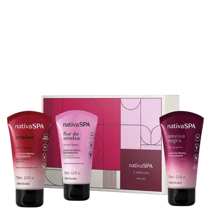 Imagem do produto Kit o Boticário Nativa SPA Ameixa Mini (3 Produtos)