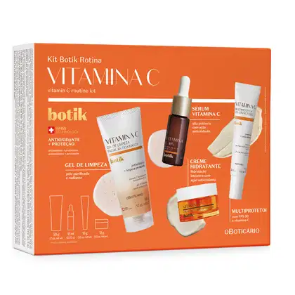 Imagem do produto Kit Botik Vitamina C (4 itens)