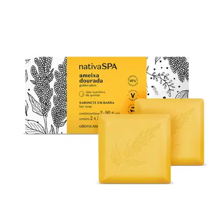 Imagem do produto Sabonete em Barra  Nativa Spa Ameixa Dourada 2x90g