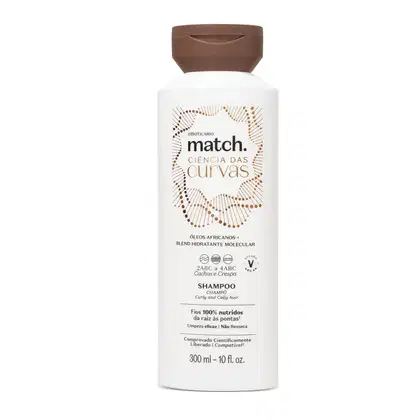 Imagem do produto Shampoo Match Ciências das Curvas 300ml