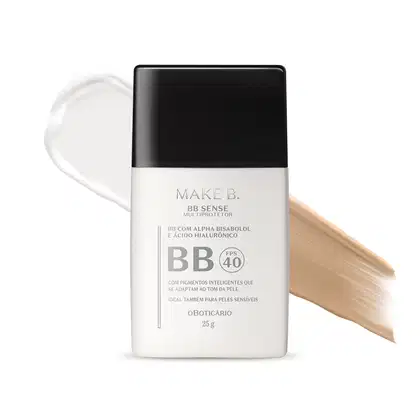 Imagem do produto Make B. o Boticário BB Sense FPS40 Cor 2 - BB Cream Multiprotetor 25g