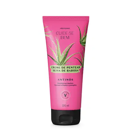 Imagem do produto Cuide-se Bem Feira Seiva de Babosa o Boticário - Creme de Pentear 200ml
