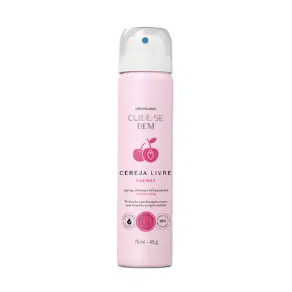 Imagem do produto Cuide-se Bem o Boticário Cereja Livre Cherry - Spray Íntimo 75ml