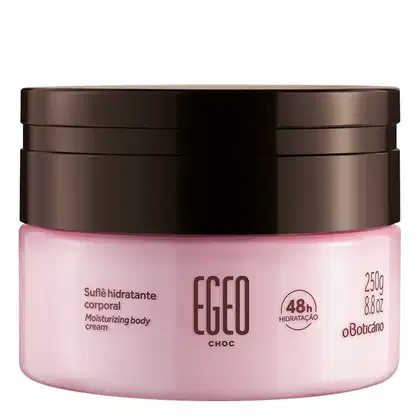 Imagem do produto Suflê Hidratante Desodorante Corporal Egeo Choc, 250g