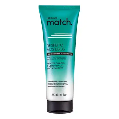 Imagem do produto Condicionador Match Respeito aos Lisos, 250ml