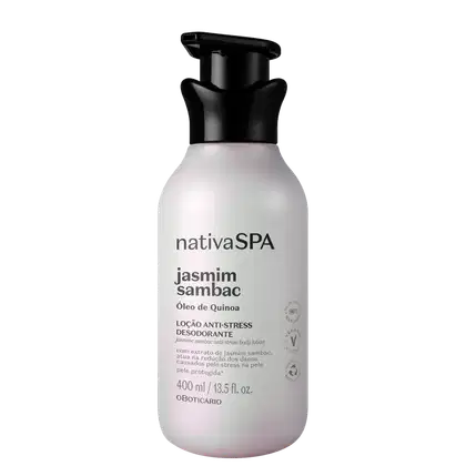 Imagem do produto Nativa SPA Jasmim Sambac o Boticário - Loção Hidratante Desodorante Corporal 400ml