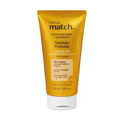 Imagem do produto Leave-In Dose de Nutrição Capilar Match Nutrição Profunda 150ml