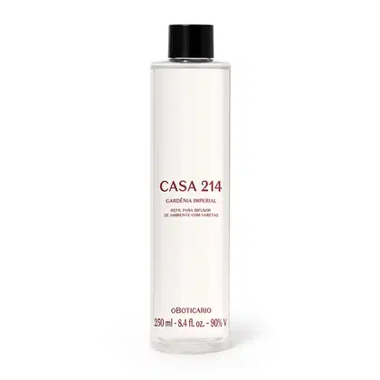 Imagem do produto Casa 214 o Boticário Gardênia Imperial Refil - Difusor de Ambiente com Varetas 250ml