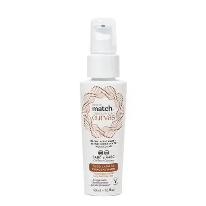 Imagem do produto Óleo Capilar Concentrado Match Ciência das Curvas 50ml