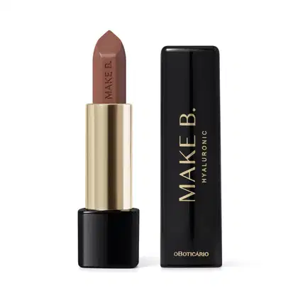 Imagem do produto Batom Cremoso Make B. Hyaluronic Marrom Nude Chic 4g