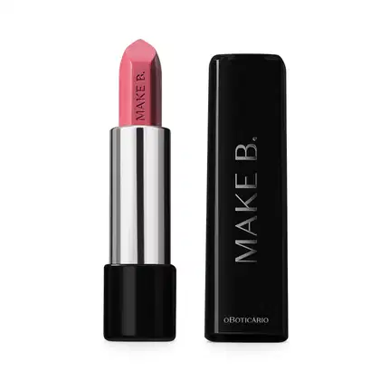 Imagem do produto Batom Cremoso Rosa Cashmere Make.B 3,6g