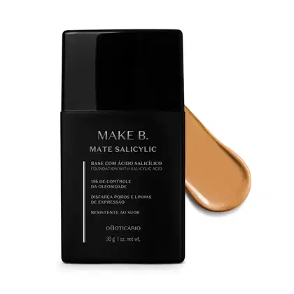 Imagem do produto Base Líquida Efeito Mate Make B. Salicylic 230N 30g