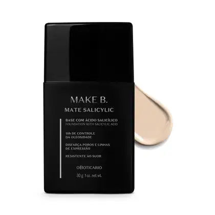 Imagem do produto Base Líquida Efeito Mate Make B. Salicylic 110Q 30g