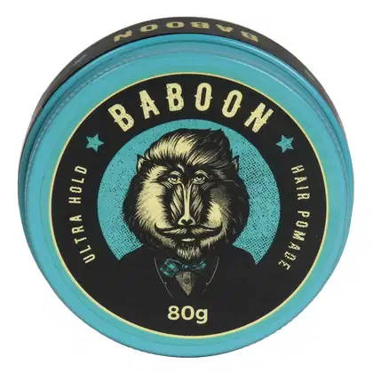 Imagem do produto Kit Baboon Pomada Modeladora Ultra Hold 80g + Pomada Modeladora Em Pó 15g