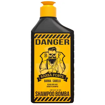 Imagem do produto Kit Viagem Shampoo Bomba + Beard Balm Danger Barba Forte
