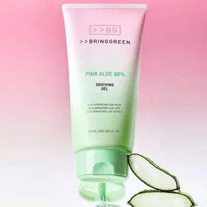 Imagem do produto BRINGGREEN Gel Calmante Pink Aloe 96% 300ml