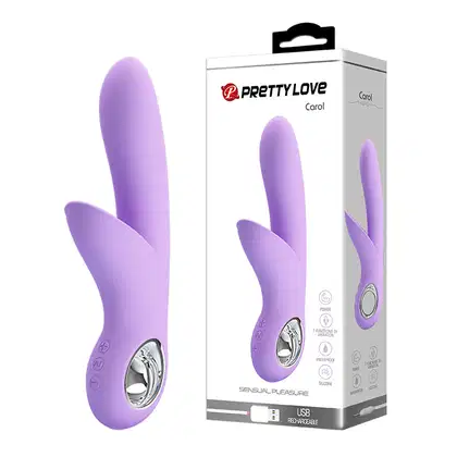 Imagem do produto Vibrador pretty love carol flexível estimulador de ponto g e clítoris