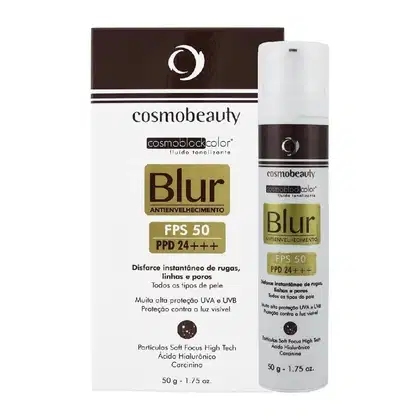 Imagem do produto Cosmobeauty Cosmoblock Color Blur FPS 50 Natural - Fluido Tonalizante 50g
