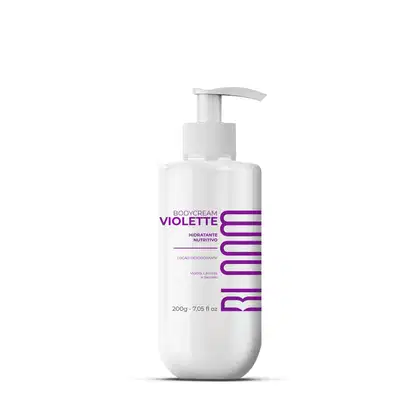 Imagem do produto Body Cream Violette Loção Hidratante Perfumada Bloom 200 Ml