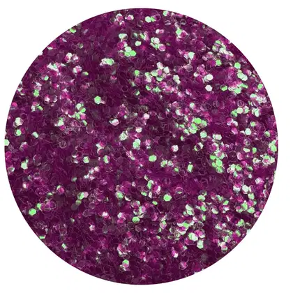 Imagem do produto Glitter Holográfico Flocado Roxo Lunar  3g