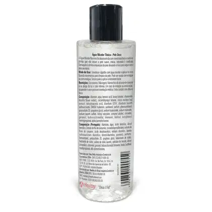 Imagem do produto Água Micelar Pele Seca 200ml Nomma Healthy