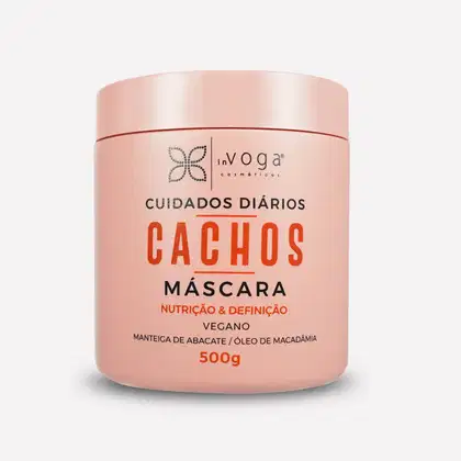 Máscara Cachos, da marca In Voga.