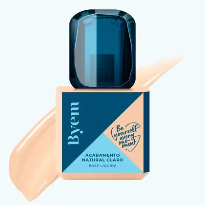 Imagem do produto Base Líquida Acabamento Natural Cor:Nude1