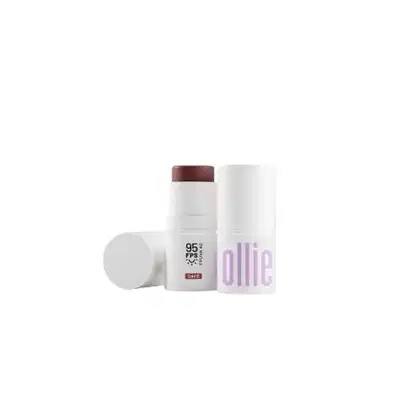 Imagem do produto Ollie Bastão 3 em 1 - Blush, Batom e Sombra FPS 95 - CAFÉ