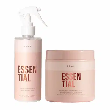 Imagem do produto Kit Braé Essential - Máscara 500g + Fluido Reparador Leave-in 260ml