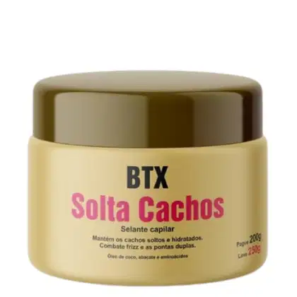 Imagem do produto BTX Solta Cachos Selante Capilar Combate Frizz 250g
