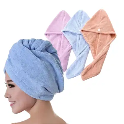 Imagem do produto Toalha em Microfibra seca rápido para cabelo Beleza Express