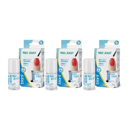 Imagem do produto Blant Secante Liquido Sec Fast 3x1 Kit 3un de 8,5ml