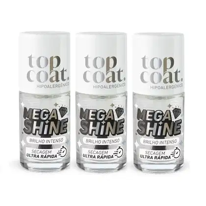 Imagem do produto Blant Finalizador Mega Shine Brilho Intenso 8,5ml Kit 3un